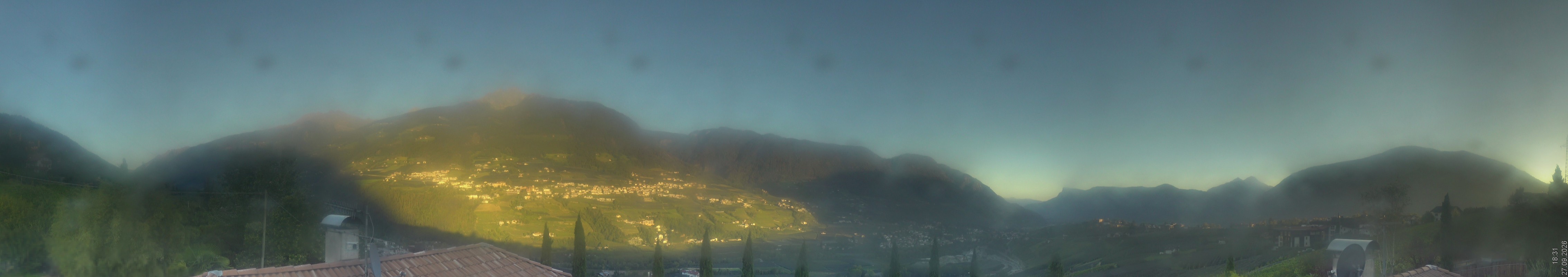 Archiv Foto Webcam Panorama Schenna