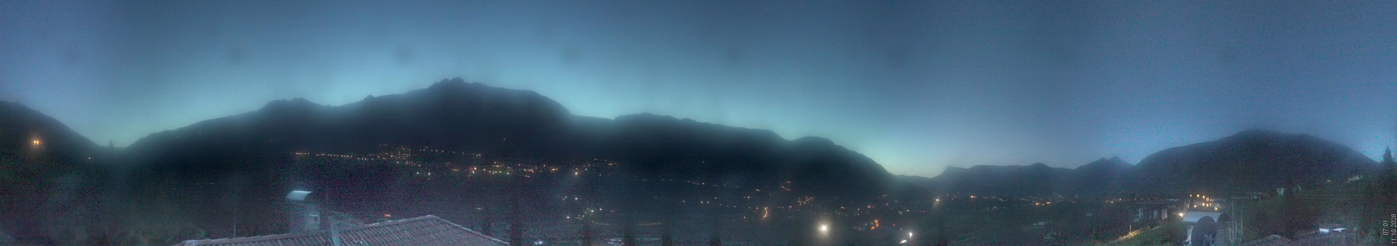Archiv Foto Webcam Panorama Schenna
