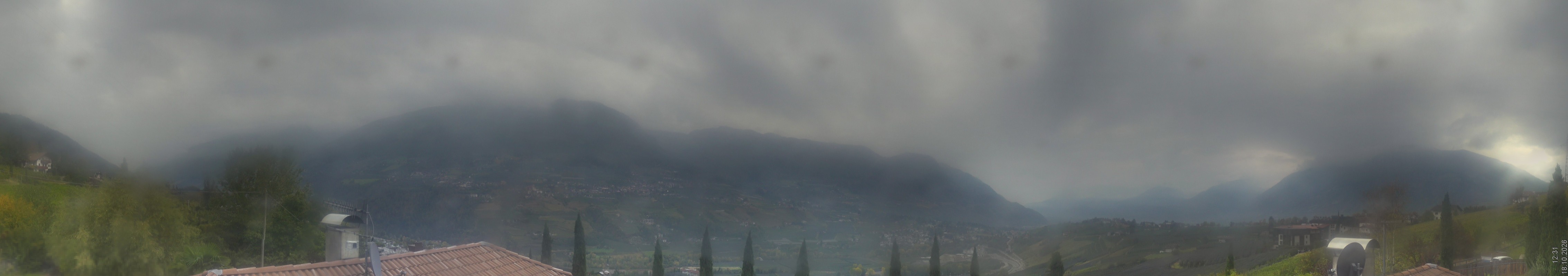 Archived image Webcam Schenna - South Tyrol