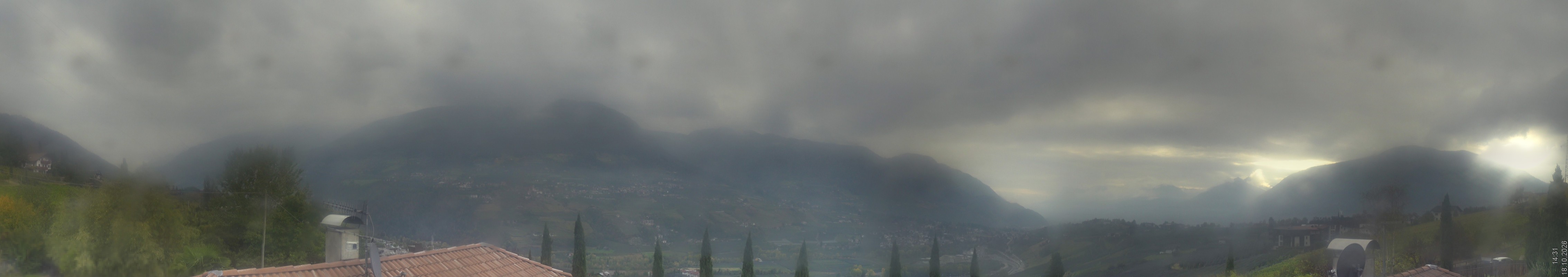 Archived image Webcam Schenna - South Tyrol