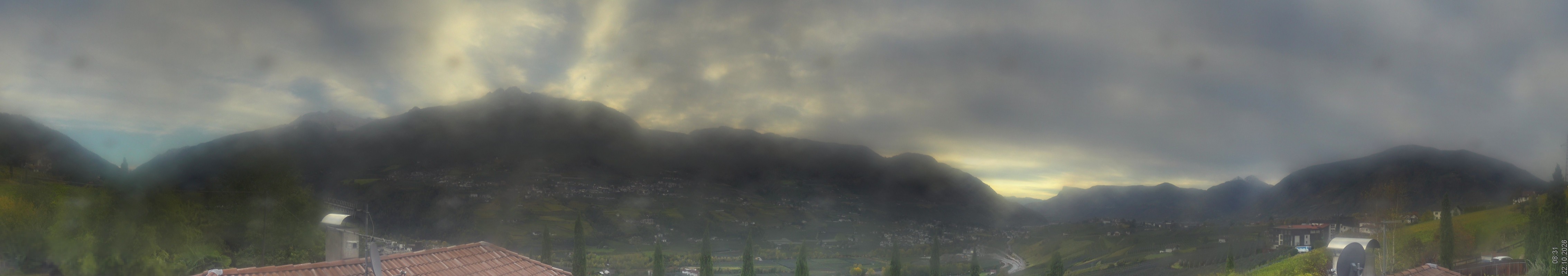 Archiv Foto Webcam Panorama Schenna