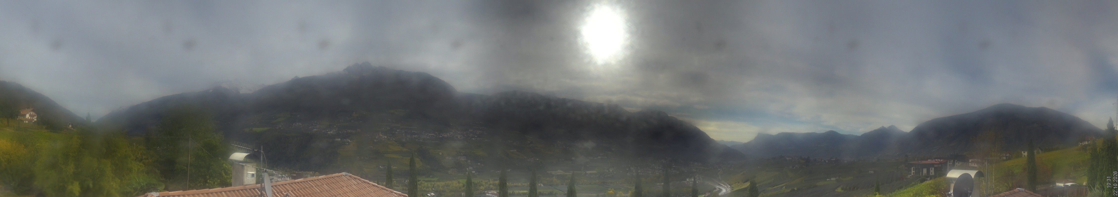 Archiv Foto Webcam Panorama Schenna