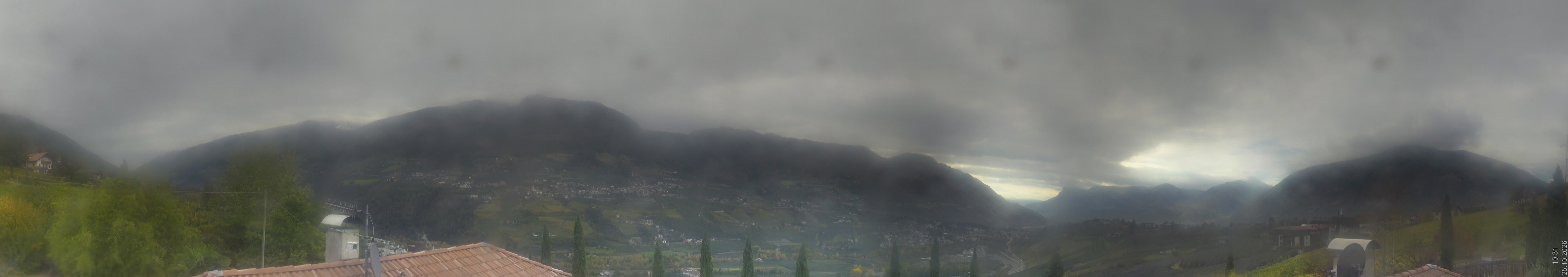 Archiv Foto Webcam Panorama Schenna