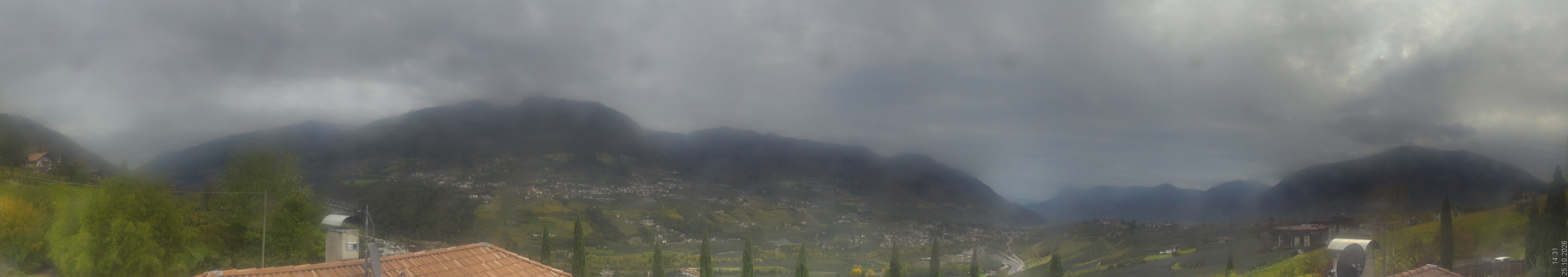 Archiv Foto Webcam Panorama Schenna