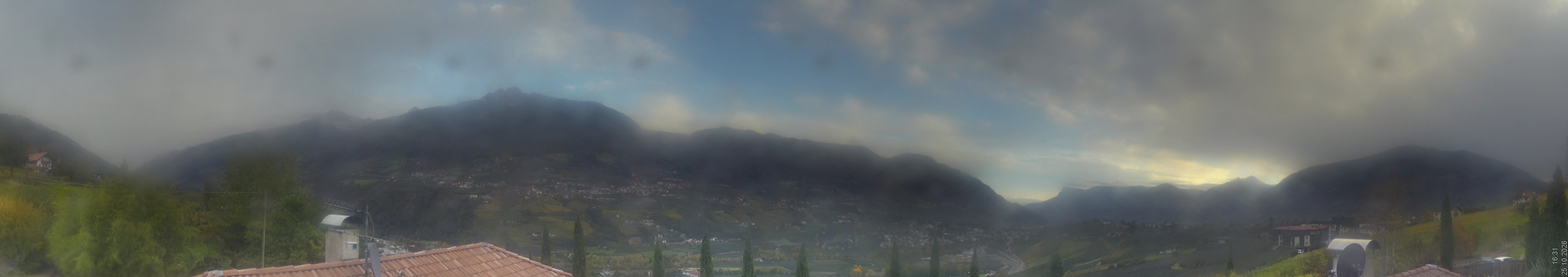 Archiv Foto Webcam Panorama Schenna