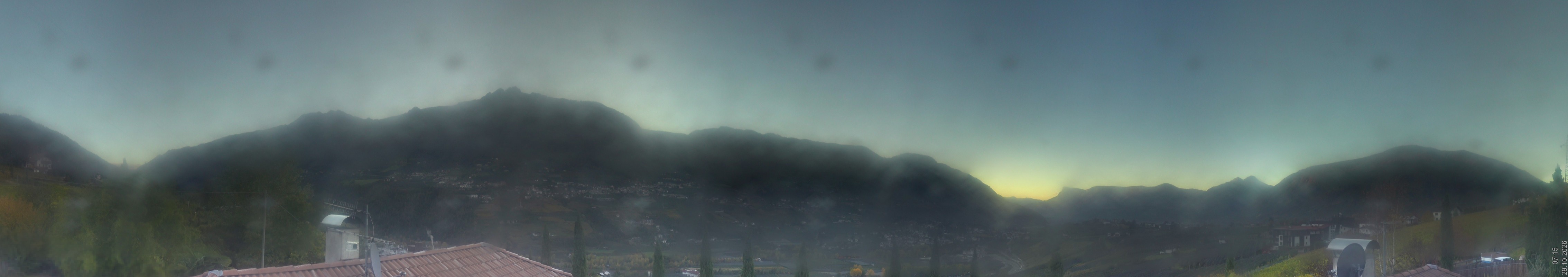 Archived image Webcam Schenna - South Tyrol