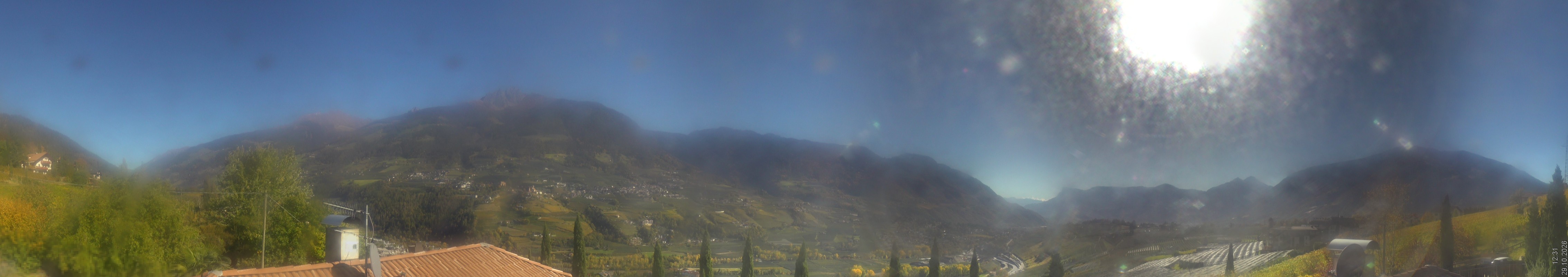 Archived image Webcam Schenna - South Tyrol