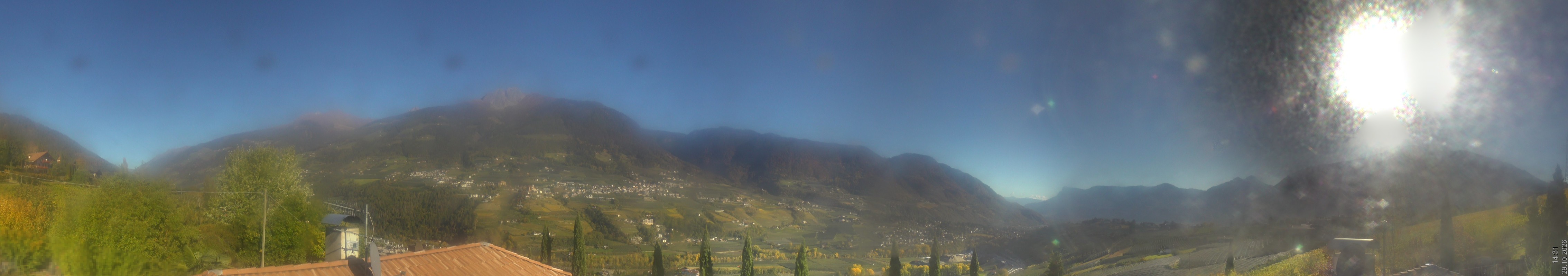 Archived image Webcam Schenna - South Tyrol