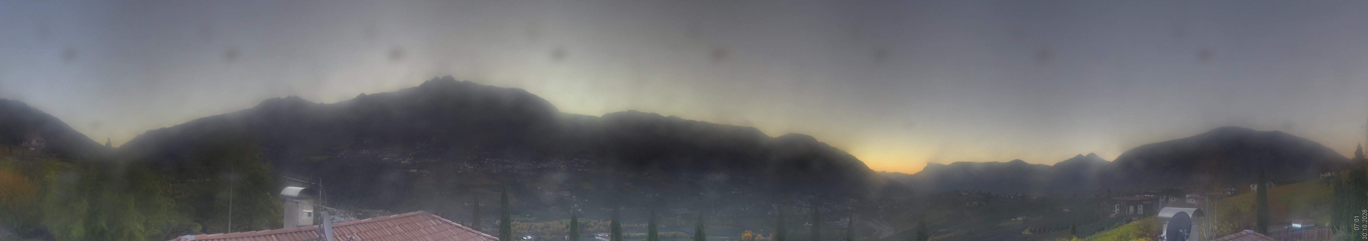 Archiv Foto Webcam Panorama Schenna