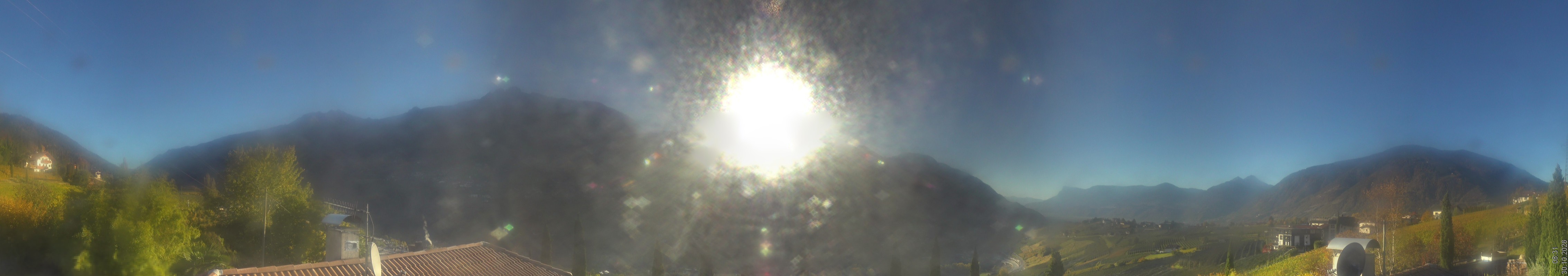 Archiv Foto Webcam Panorama Schenna