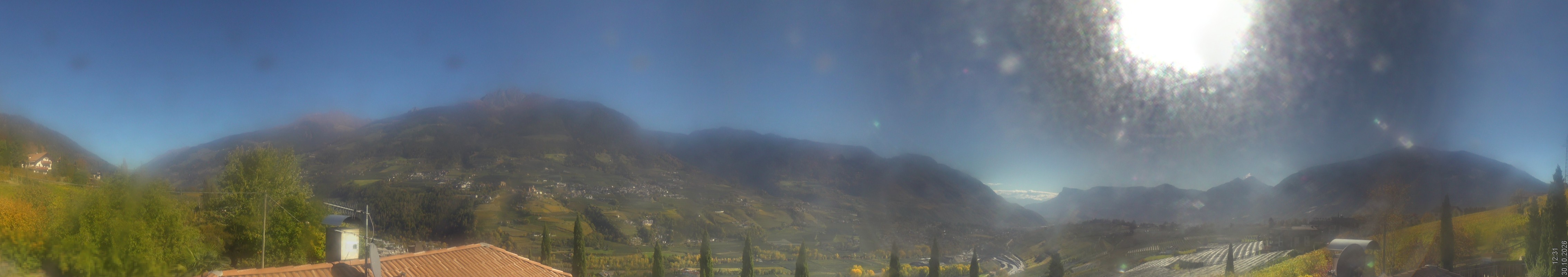 Archiv Foto Webcam Panorama Schenna