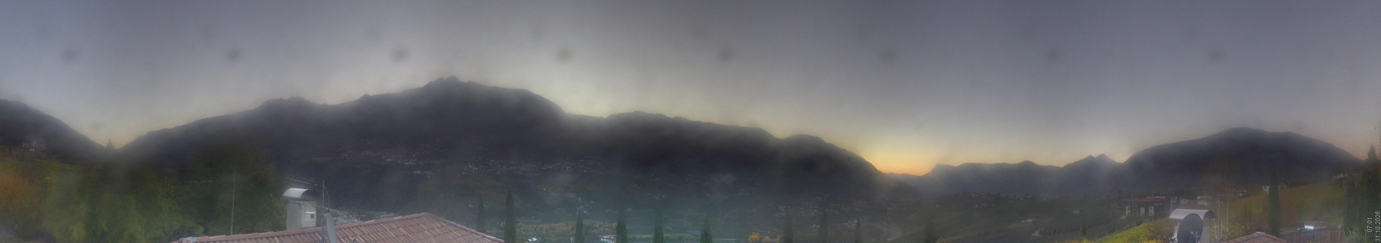 Archiv Foto Webcam Panorama Schenna
