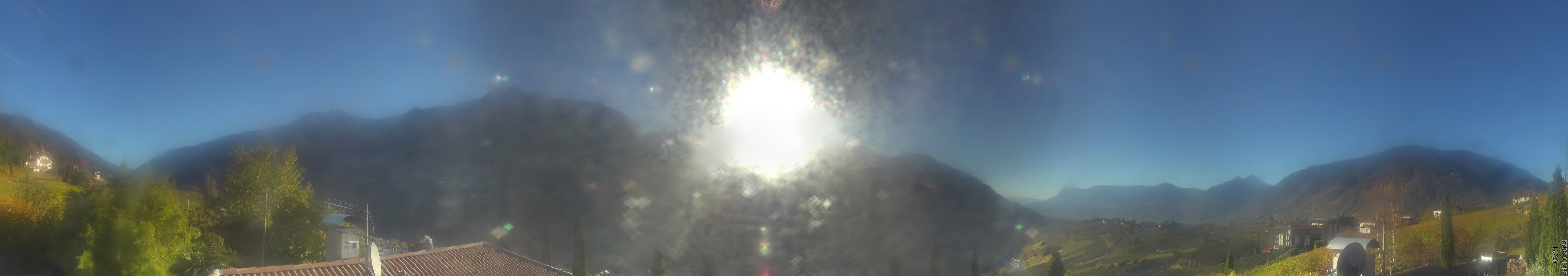 Archiv Foto Webcam Panorama Schenna