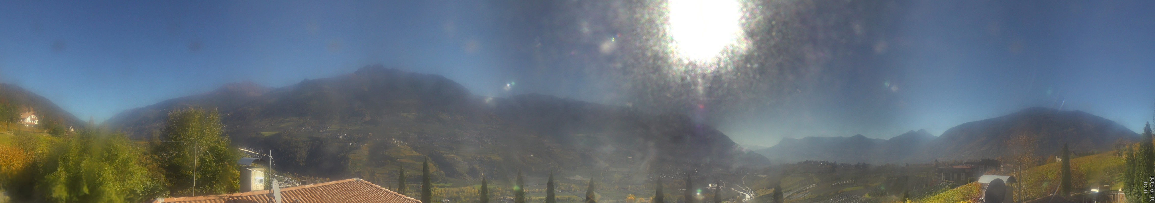 Archiv Foto Webcam Panorama Schenna