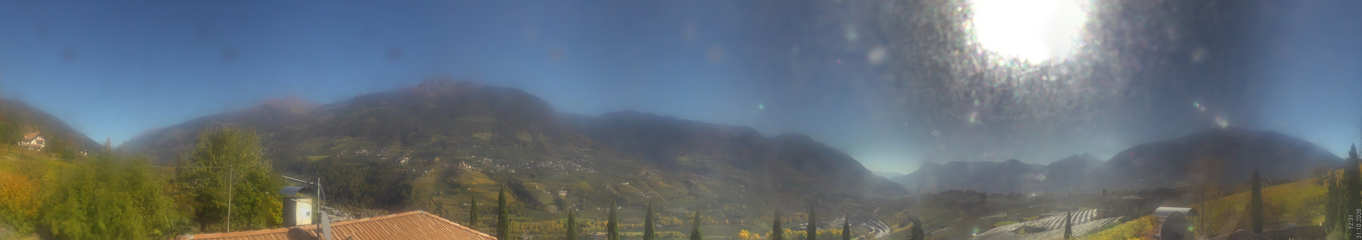 Archiv Foto Webcam Panorama Schenna