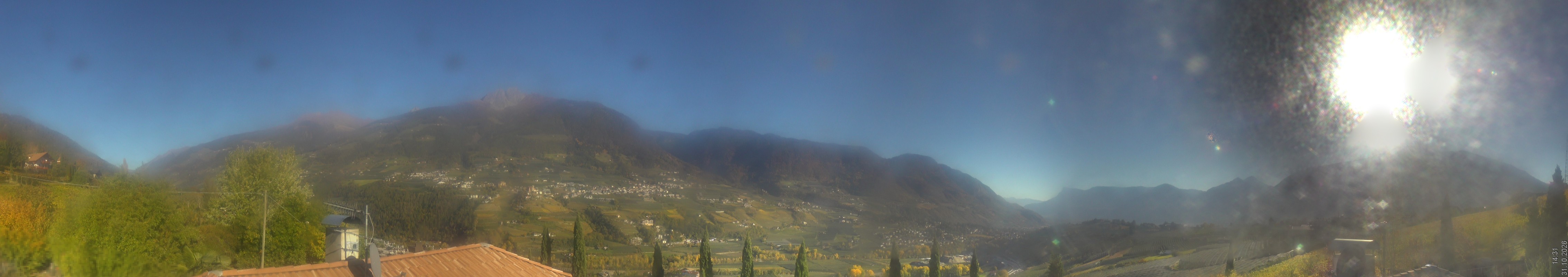 Archiv Foto Webcam Panorama Schenna