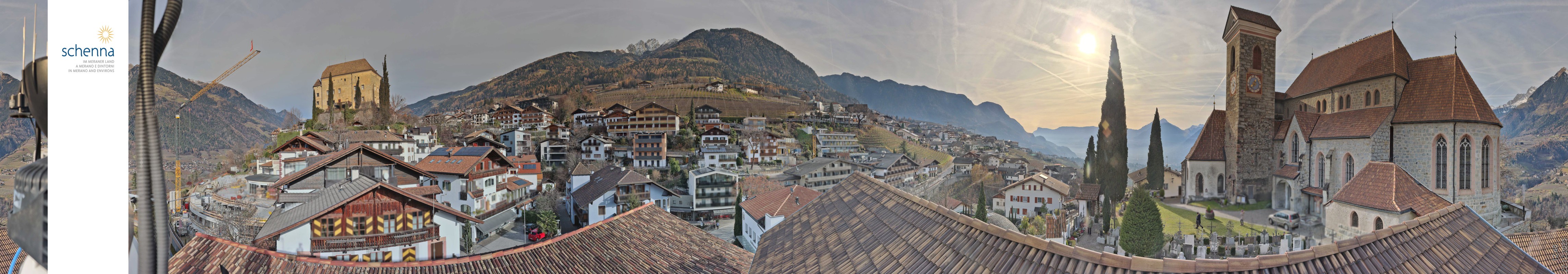 Archiv Foto Webcam Panoramablick Schenna