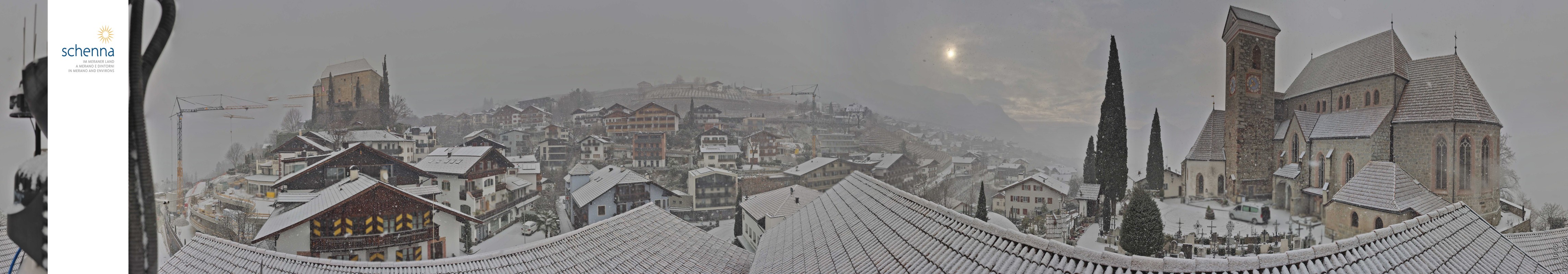 Archiv Foto Webcam Panoramablick Schenna