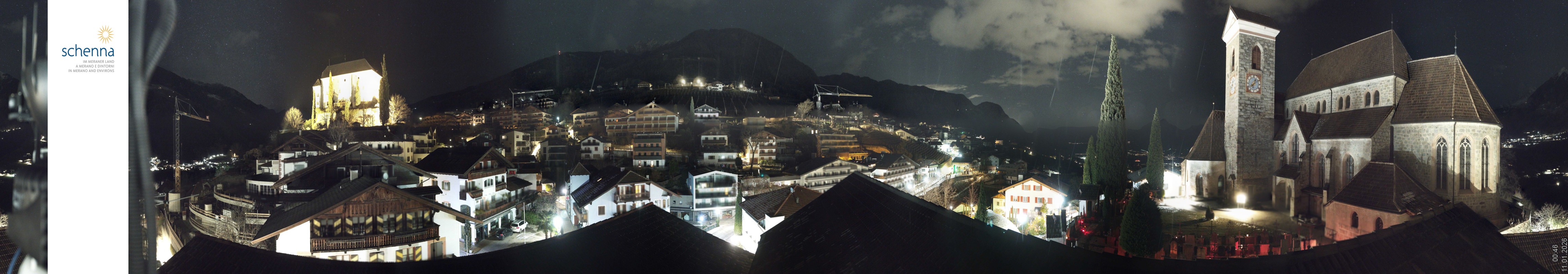 Archiv Foto Webcam Panoramablick Schenna