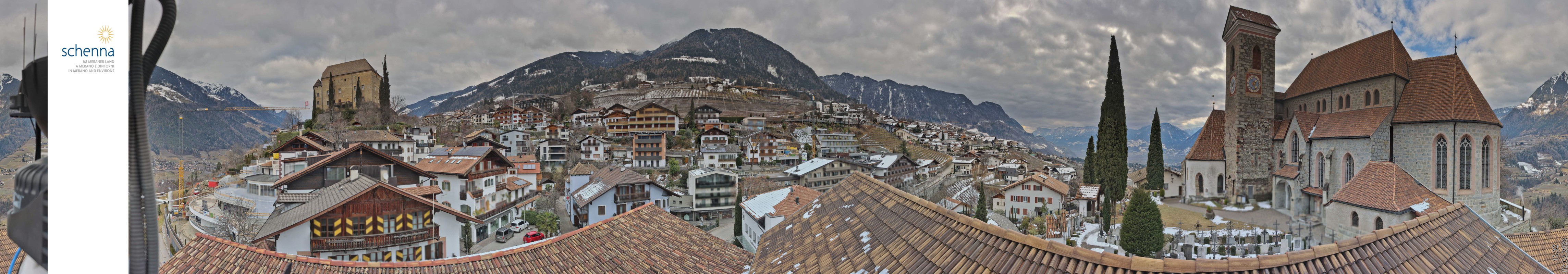 Archiv Foto Webcam Panoramablick Schenna