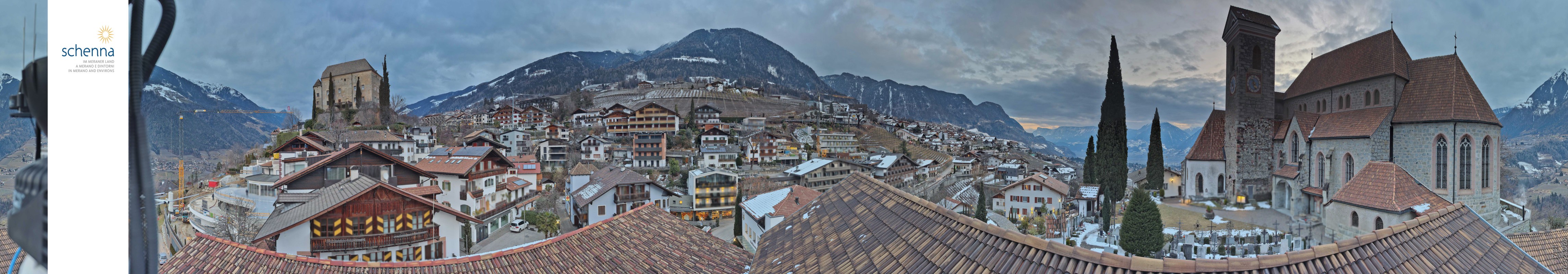 Archiv Foto Webcam Panoramablick Schenna
