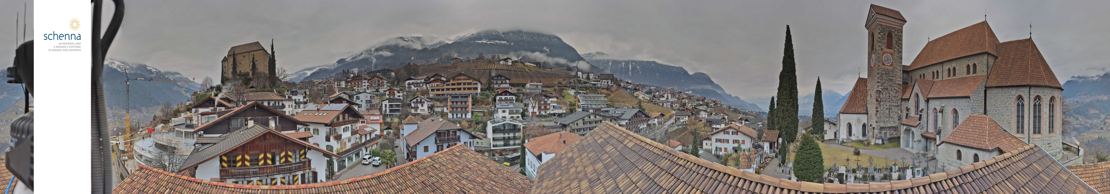 Archiv Foto Webcam Panoramablick Schenna