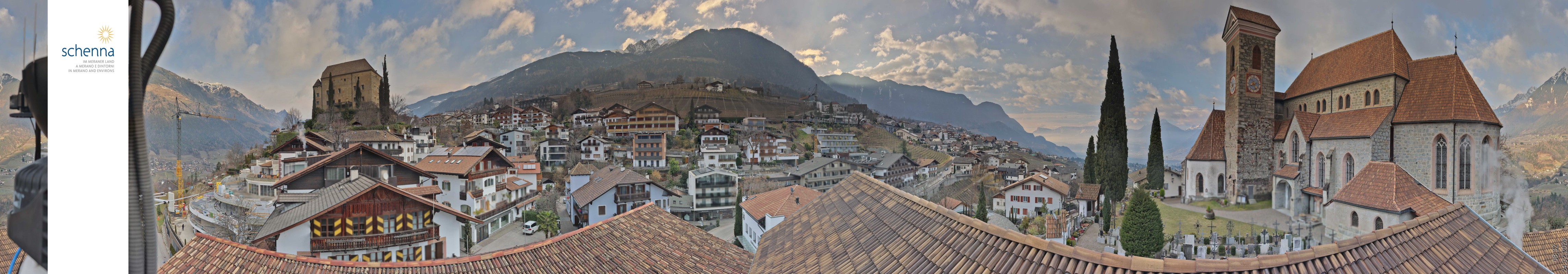 Archiv Foto Webcam Panoramablick Schenna