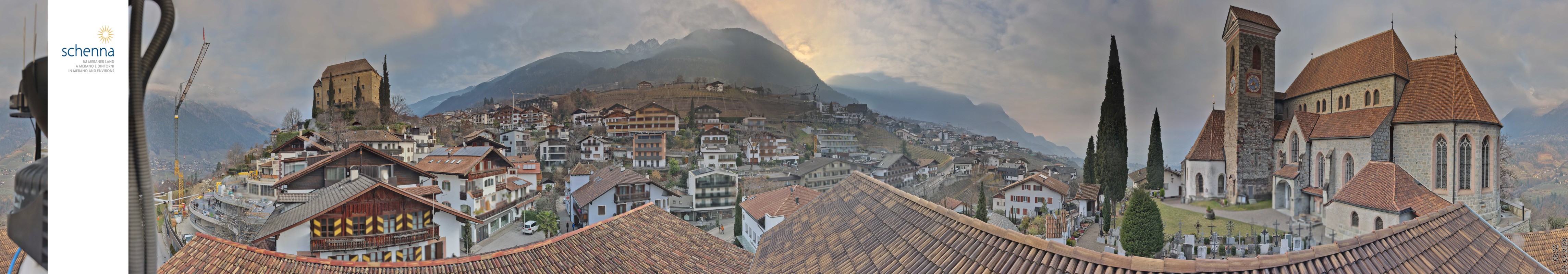 Archiv Foto Webcam Panoramablick Schenna
