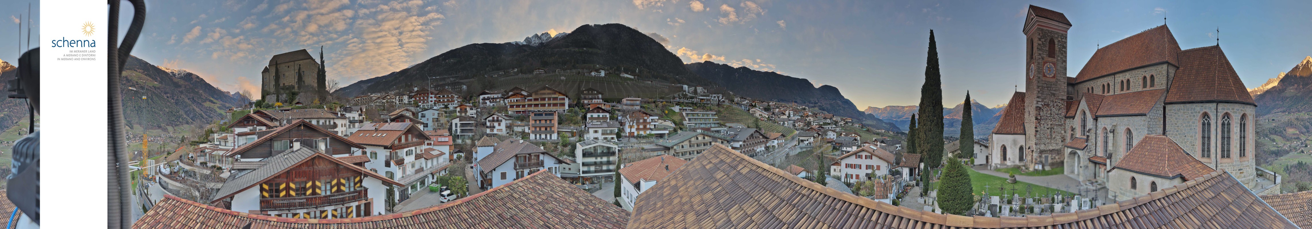 Archiv Foto Webcam Panoramablick Schenna
