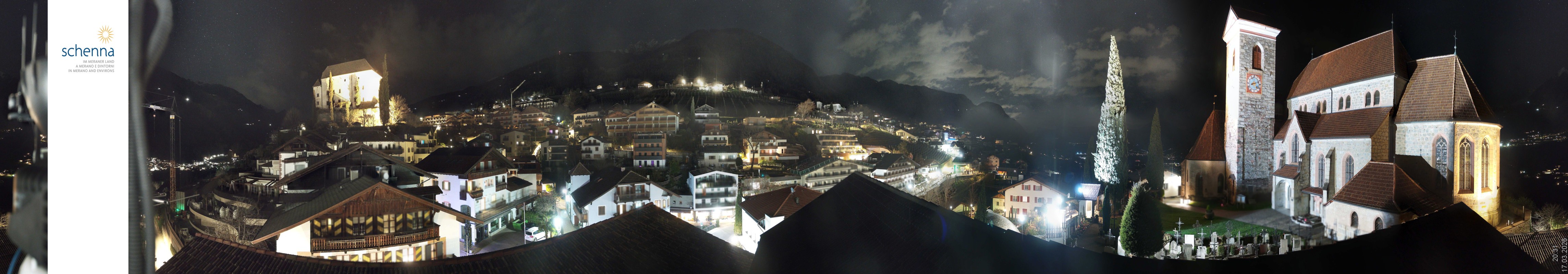 Archiv Foto Webcam Panoramablick Schenna