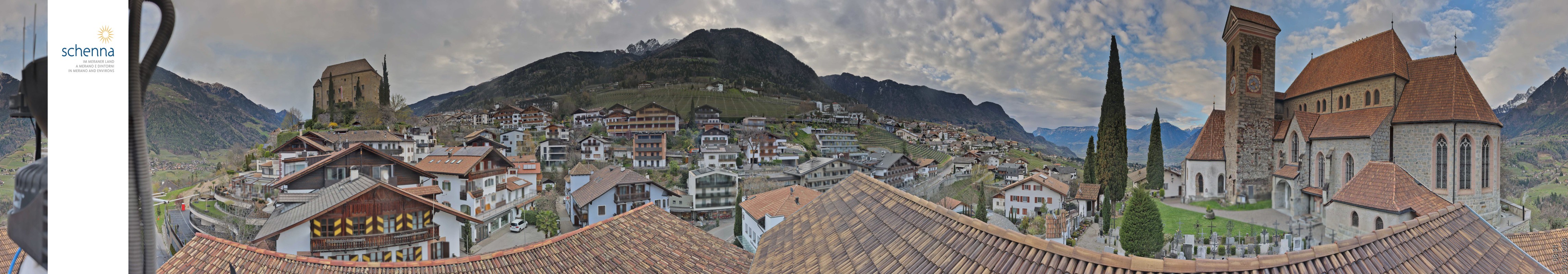 Archiv Foto Webcam Panoramablick Schenna