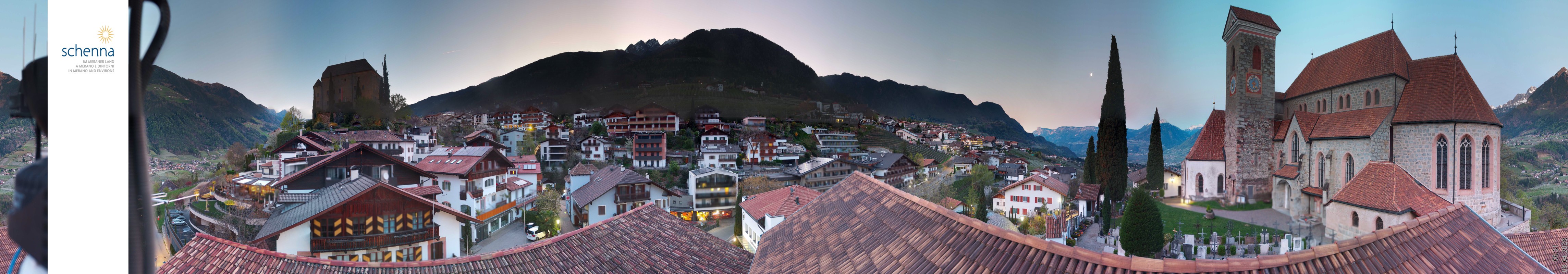 Archiv Foto Webcam Panoramablick Schenna