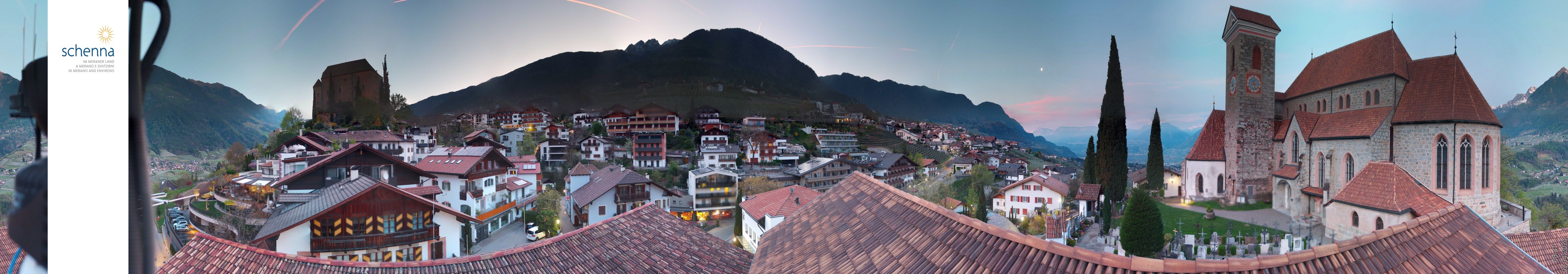 Archiv Foto Webcam Panoramablick Schenna