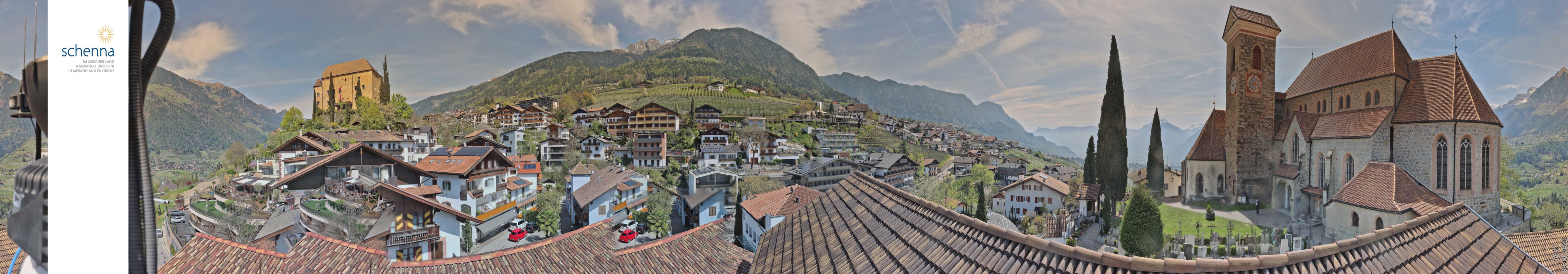 Archiv Foto Webcam Panoramablick Schenna