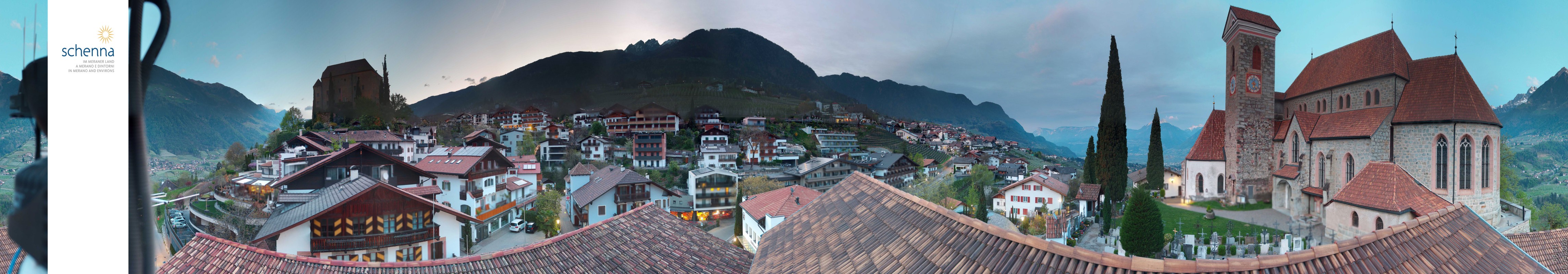 Archiv Foto Webcam Panoramablick Schenna