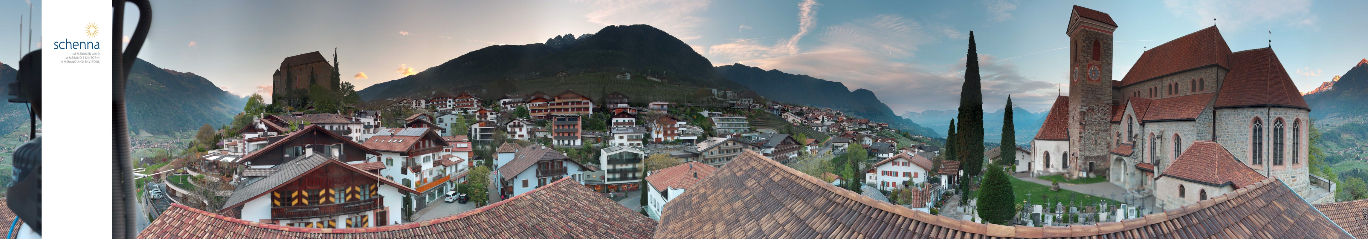 Archiv Foto Webcam Panoramablick Schenna