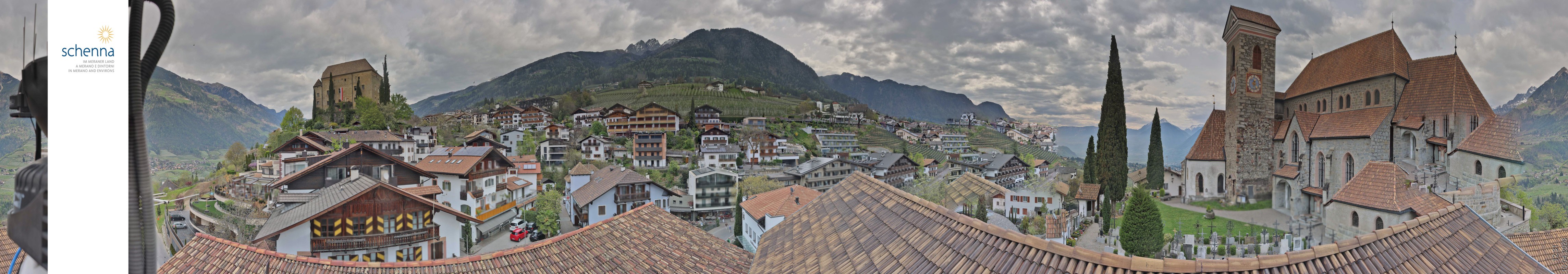 Archiv Foto Webcam Panoramablick Schenna