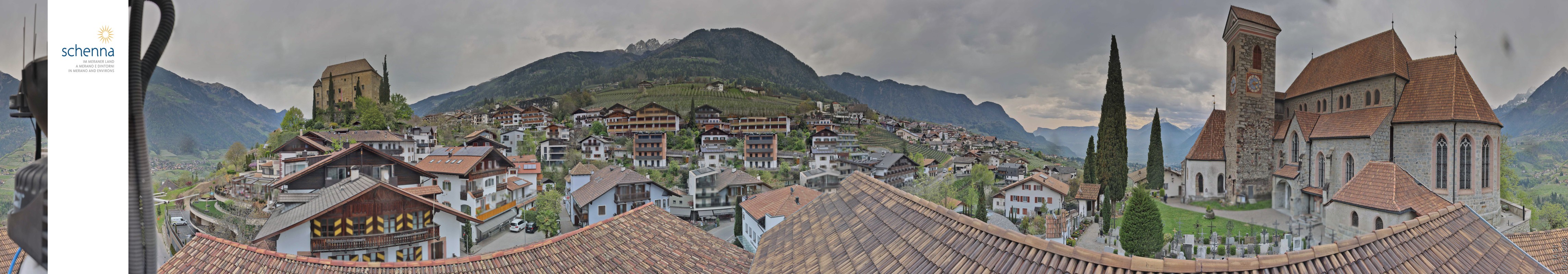 Archiv Foto Webcam Panoramablick Schenna