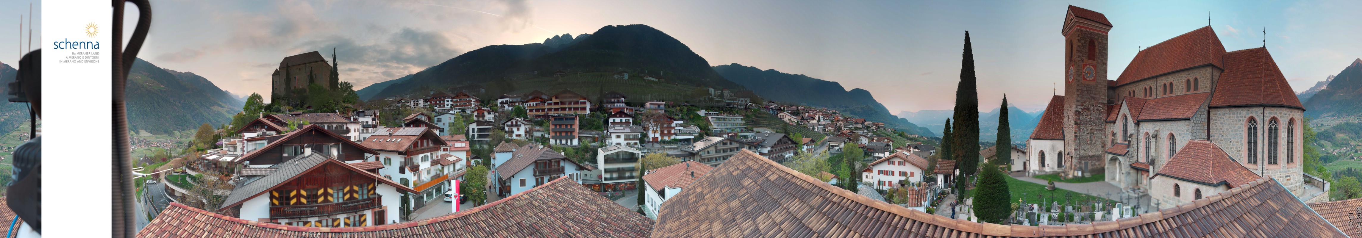 Archiv Foto Webcam Panoramablick Schenna