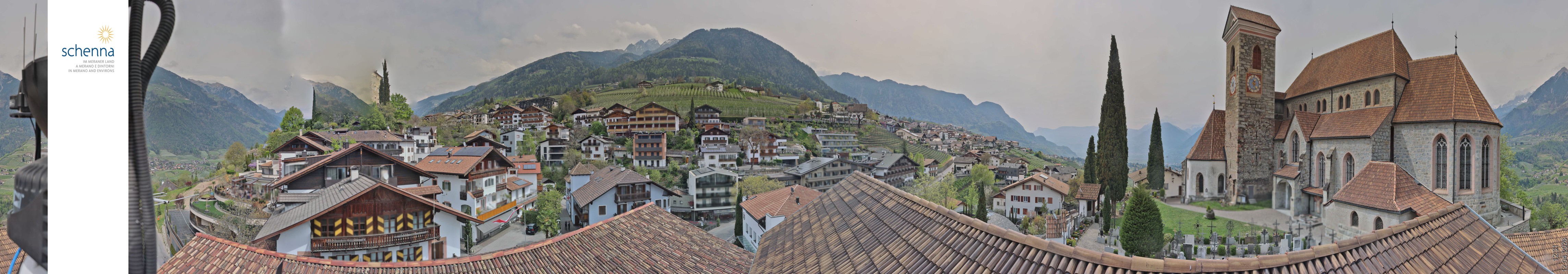 Archiv Foto Webcam Panoramablick Schenna