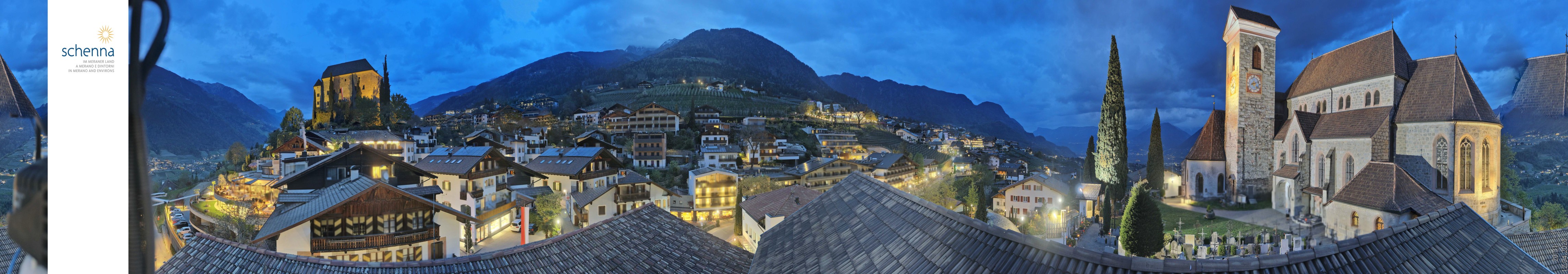 Archiv Foto Webcam Panoramablick Schenna