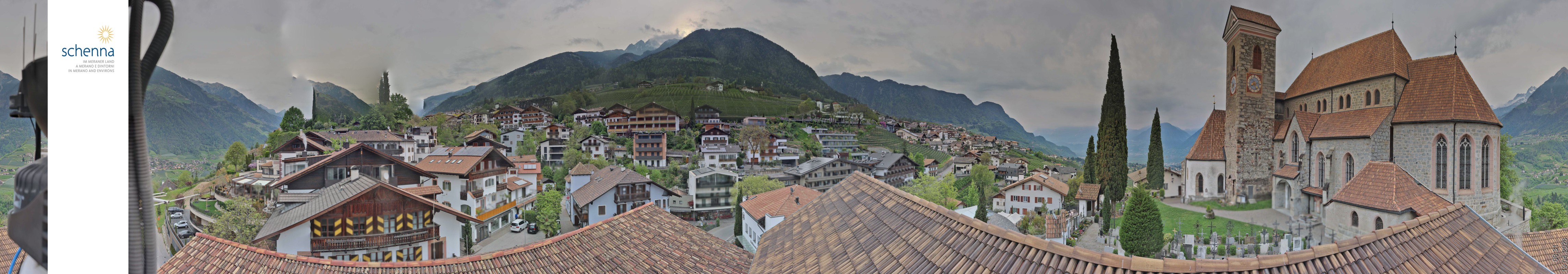 Archiv Foto Webcam Panoramablick Schenna