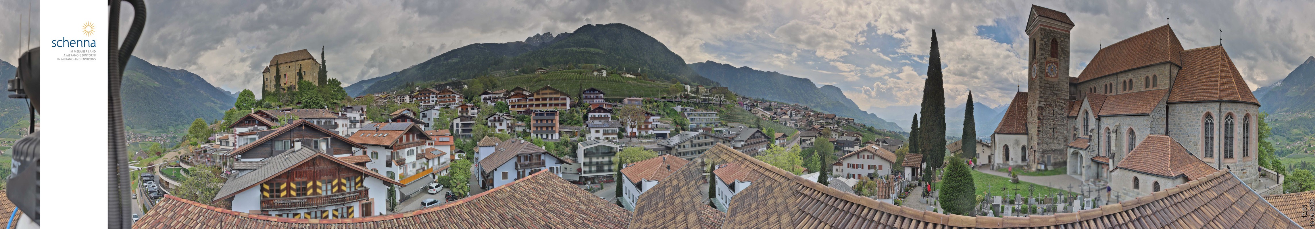 Archiv Foto Webcam Panoramablick Schenna