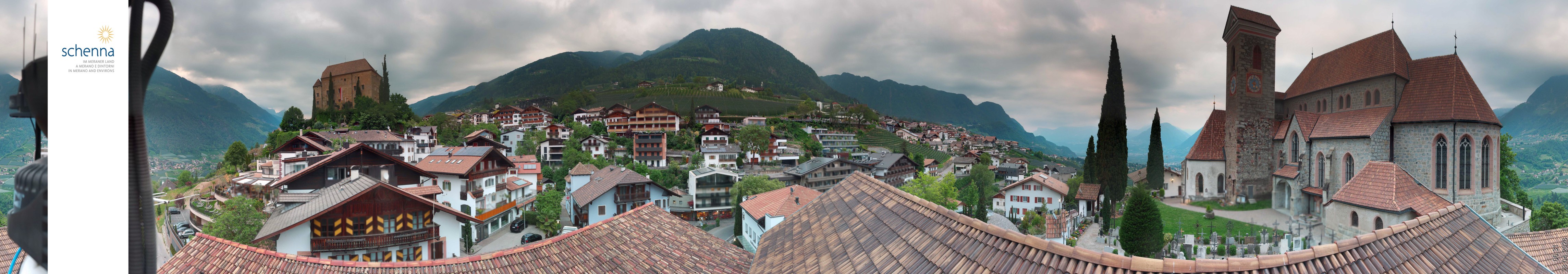 Archiv Foto Webcam Panoramablick Schenna