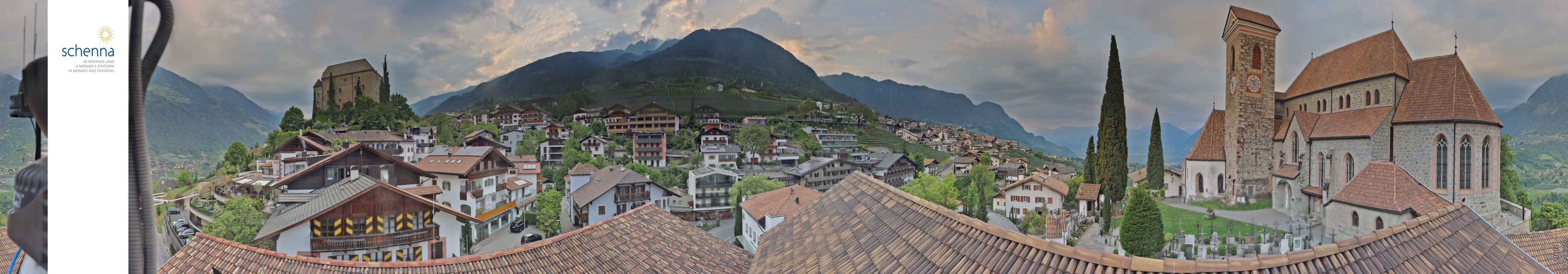 Archiv Foto Webcam Panoramablick Schenna