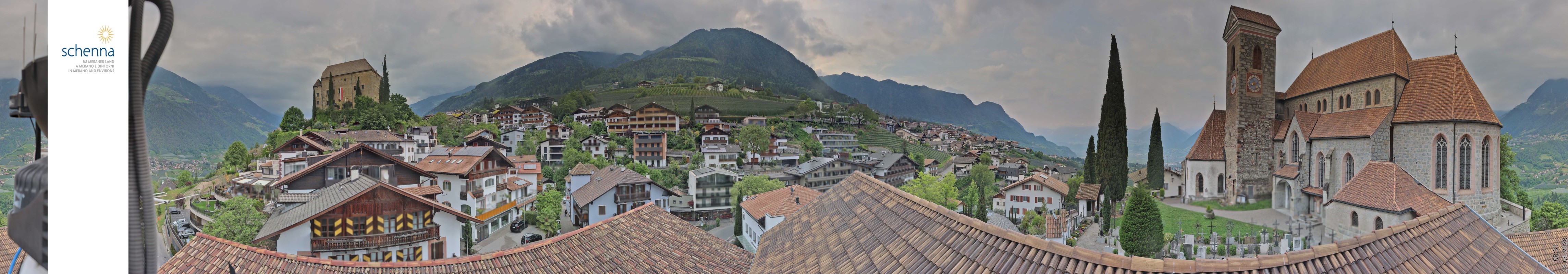 Archiv Foto Webcam Panoramablick Schenna