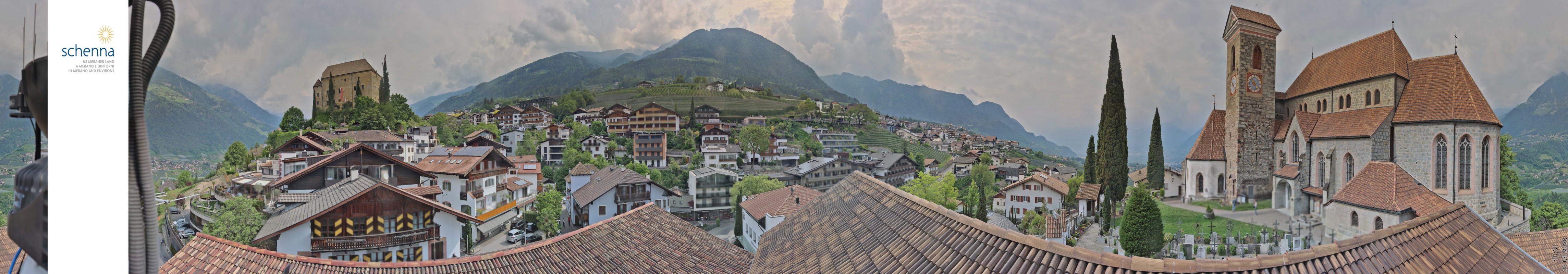 Archiv Foto Webcam Panoramablick Schenna
