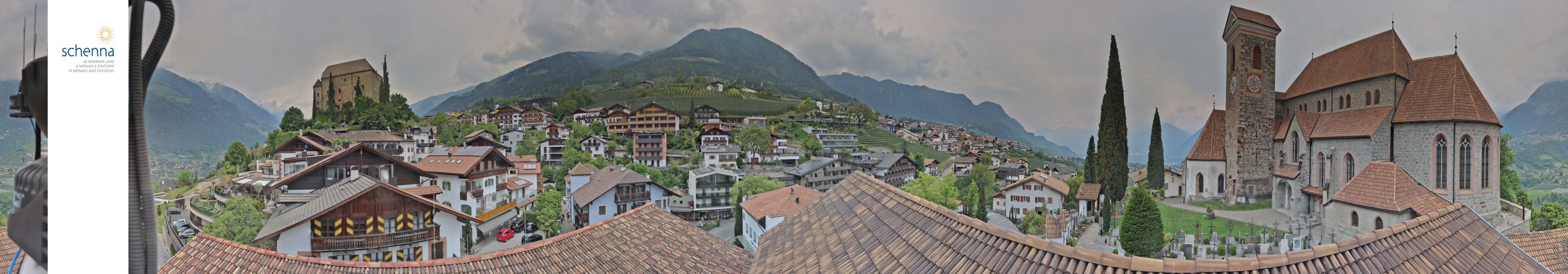 Archiv Foto Webcam Panoramablick Schenna