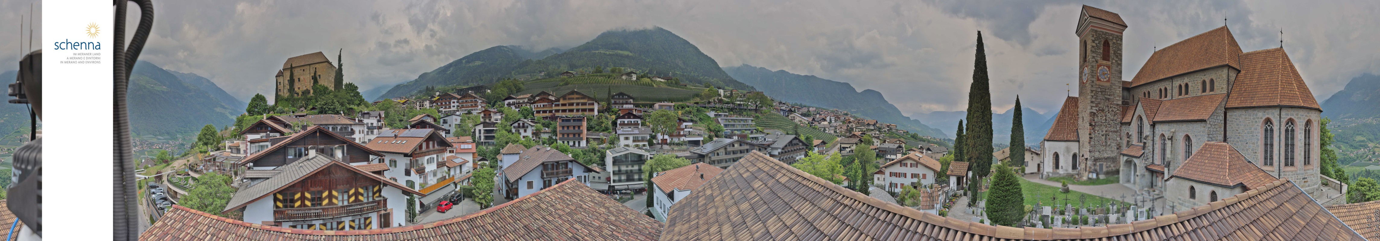 Archiv Foto Webcam Panoramablick Schenna