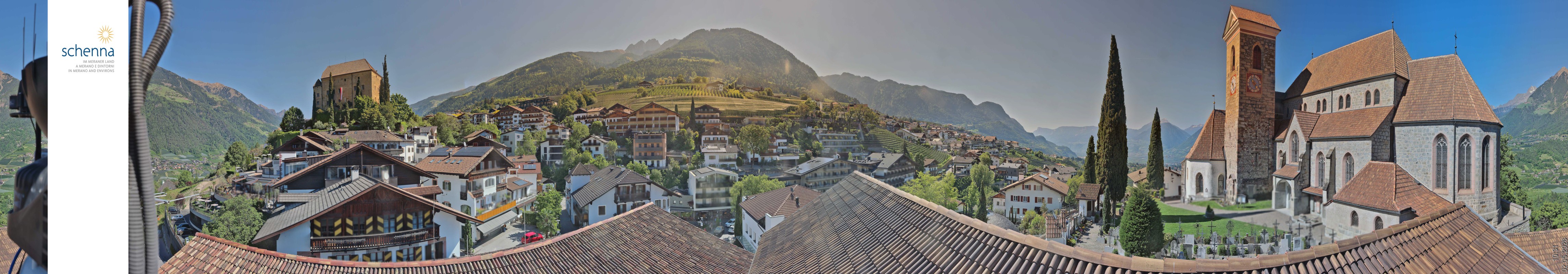 Archiv Foto Webcam Panoramablick Schenna